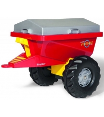 Прицеп для педального трактора Rolly Toys красный 125128 84797...